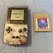 Nintendo Game Boy Color Handheld System - Atomic Purple CGB-001 + Tetris Tested