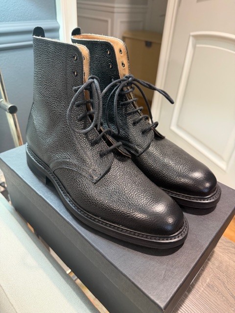 BNIB Joseph Cheaney & Sons Orlingbury Boots 8UK 9US Black Country