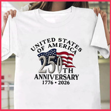 USA 250th Anniversary Shirt 1776 2026 Patriotic American Flag T shirt