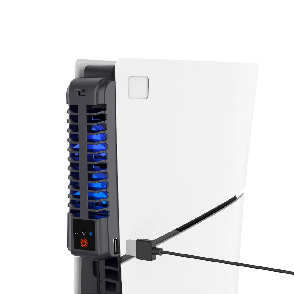 3 Speed Dissipate Heat Rear Blu-ray Fan For PS5 Slim Host Console Cooling Fan - Image 3 of 4