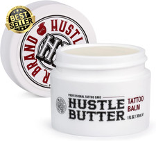 Tattoo Butter 1oz Vegan Lubricant & Moisturizer for Before During After Tattooin