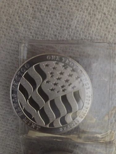 1 Ounce Silver Round Home Of The Free Because Of The Brave Uncirculated Coin