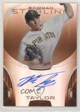 2013 Bowman Sterling Prospect Orange Refractor /75 Blake Taylor Auto 9pd