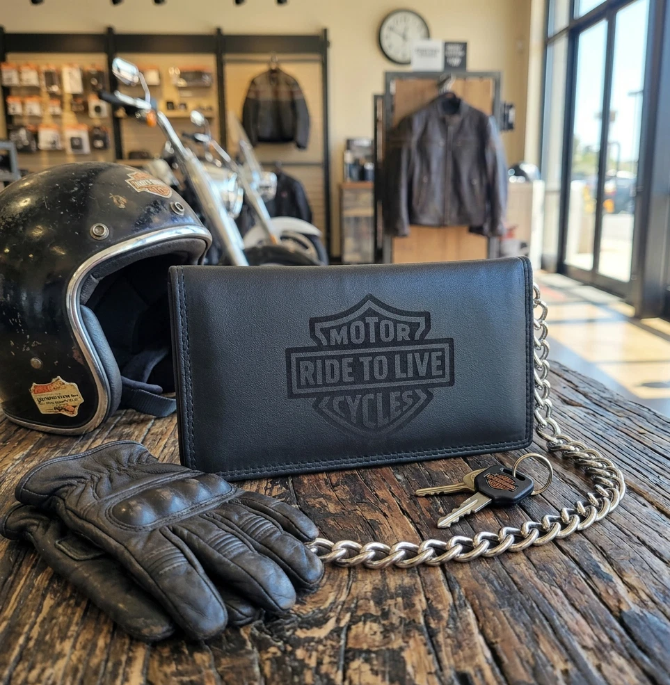 harley davidson wallet with chain products for sale | eBay