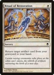 Ritual of Restoration - Darksteel #13 MTG