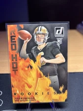 2025 Panini Donruss Tyler Shough Red Hot Rookies #RHR-TYS