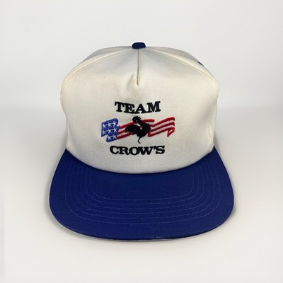 Vintage Team Crow's Hat Crow's Hybrids K-Products Snapback Farm Cap