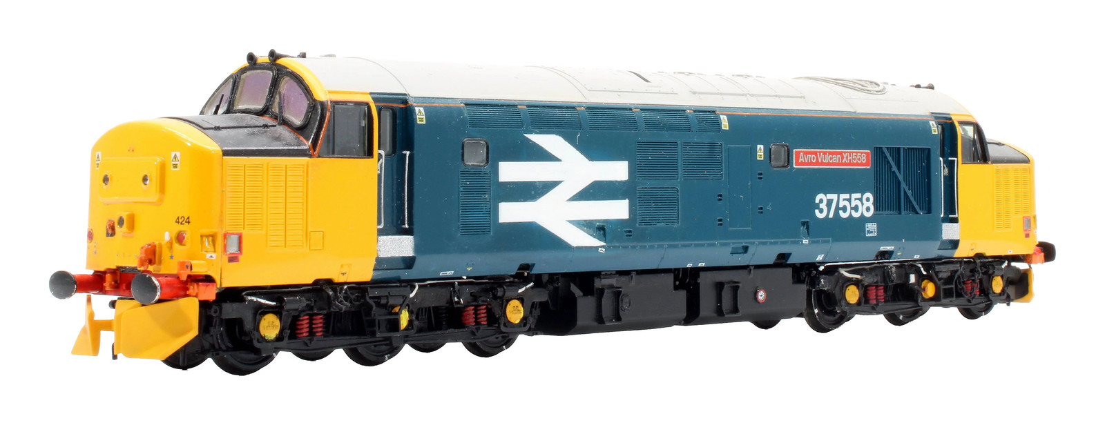 BACHMANN 'OO GAUGE' 35-335SFX BR BLUE CLASS 37/4 37558 DIESEL LOCO *DCC SOUND*
