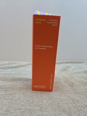 NEOGEN~DOUBLE VITA~Capsule Cleansing Foam~150ml/5.07 fl oz~Gel Cleanser~EXP:2028
