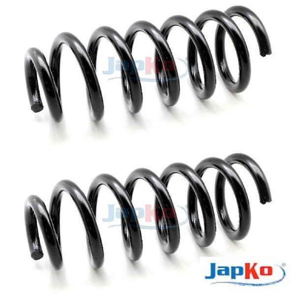 2X Fahrwerksfeder Japko ZCJ3510A 2 Federn Satz Federnsatz FüR VW-image