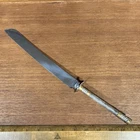Aegean Weave Gold by Wallace Sterling Silver Wedding Cake Knife Org. w/ Guard
