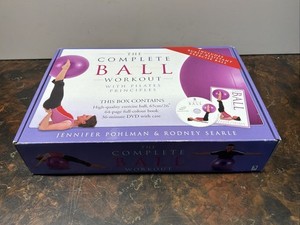 The Complete Ball Workout With Pilates Principles Fitness Ball Book DVD