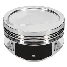 JE Pistons 257942 Aluminum Inv Dome/Dish Piston Set - 4.500 Bore, 1.270 CD