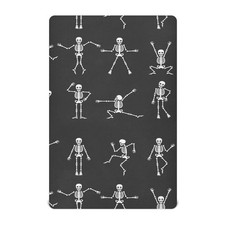 Halloween Skeleton Baby Crib Sheets for Boys Girls Soft Breathable Baby Sheet...