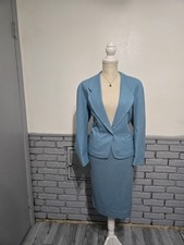 Women's Two-Piece Skirt Set Vintage Pendleton 100 Virgin Wool Size 14