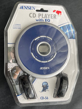 Jensen Portable CD Player with EQ CD 56