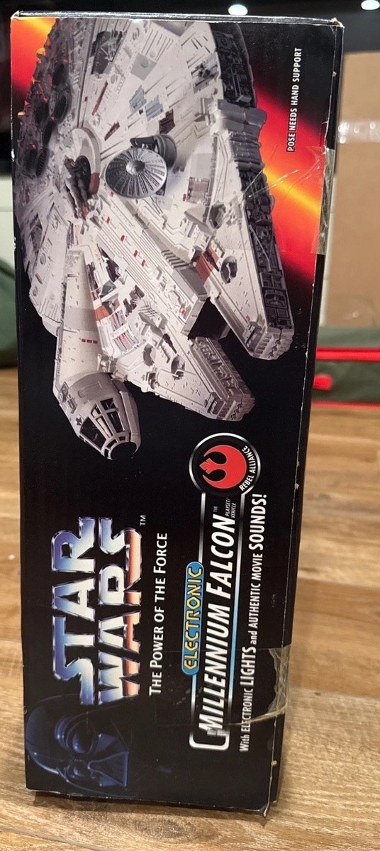 Vintage 1995 Star Wars Electronic Millenium Falcon Power of