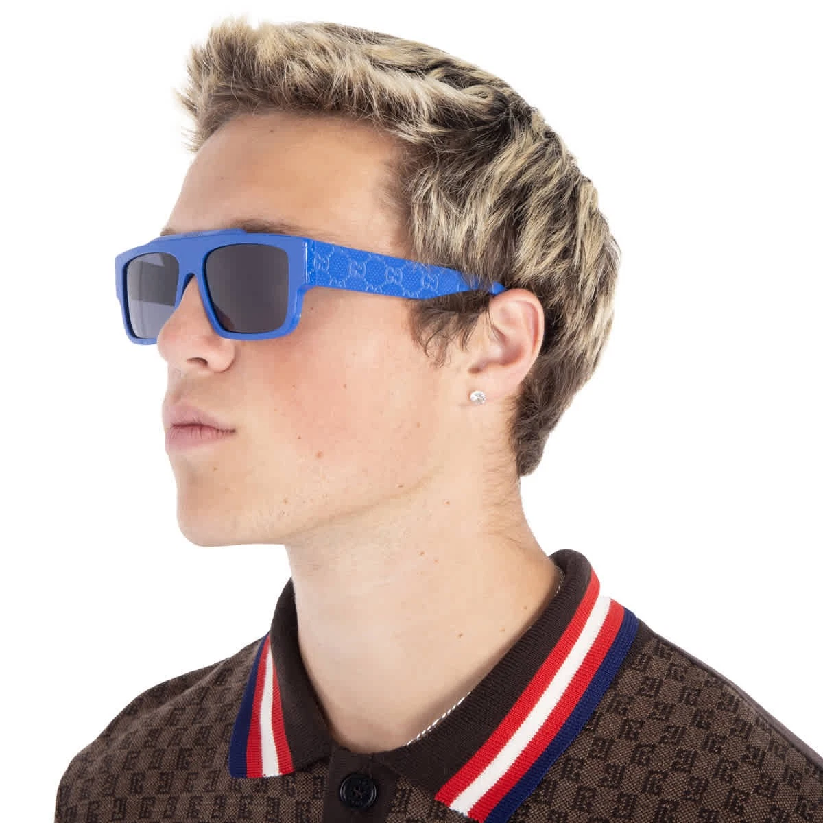 Gucci Blue Sunglasses for Men for sale | eBay