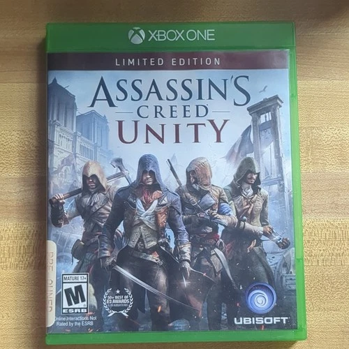 Ubisoft Assassin's Creed Unity Limited Edition Xbox One Multiplayer Co-op Action