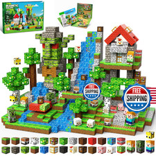 SSAWER Magnetic Blocks, 150PCS Magnetic Building Blocks, Stacking Magnets for Ki