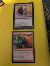 Shattering Spree & Hissing Miasma Magic the Gathering 2 Card. Guildpact