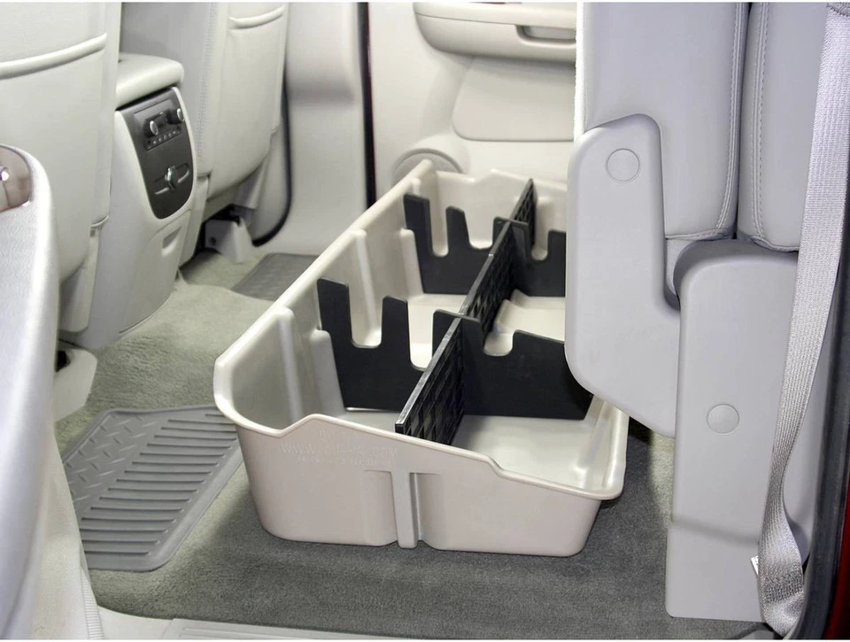 DU-HA Chevrolet & GMC C/K Model Extended Cab 88-99 Under Seat Organizer, Black - Изображение 4 из 4