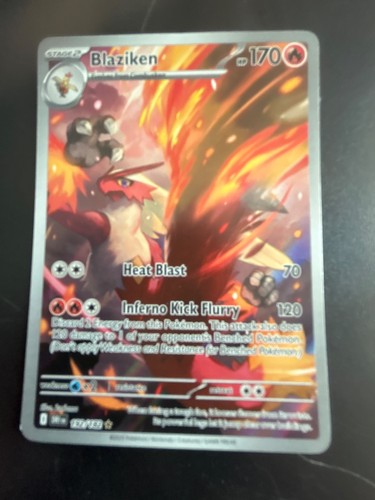 Blaziken Illustration Rare Holo DRI 192/182 NM Pokemon TCG