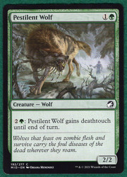 Pestilent Wolf - 192 - Innistrad: Midnight Hunt
