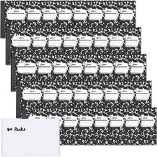 Mini Composition Notebooks Bulk, 40 Packs 3.25 x 4.5 inch Composition Books N...