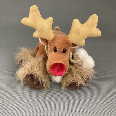 Tesco Weihnachten Rentier Plüschtier Kuscheltier 6 Zoll Rudolph-Stil festlich
