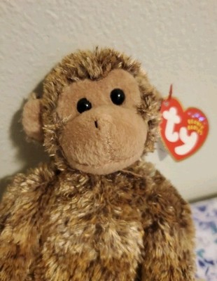 Bonsai Monkey Chimp Ty Beanie Babies 2001 With Tag Collectible 