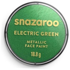 Metallic Face and Body Paint, 18.8g Pot - Electric Green 18.8g 0.66-oz Pot
