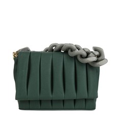 THEMOIRè Borsa A Tracolla Donna Verde Crossbody Piccola Geometrica