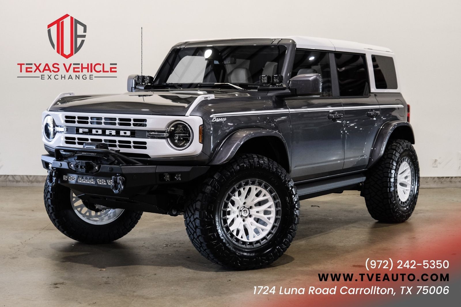 2025 Ford Bronco Heritage Edition 4X4,LIFTED,BUMPERS,LED'S,20' FUEL