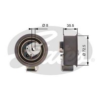 Gates Spannrolle Zahnriemen FüR VW Passat Variant 1.9 TDI Golf IV Seat Arosa