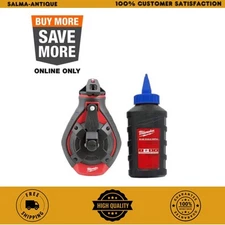 100 ft. Bold Line Chalk Reel Kit with Blue Chalk , StripGuard clutch