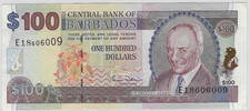 Barbados P.65 100 Dollars (2000) XF+