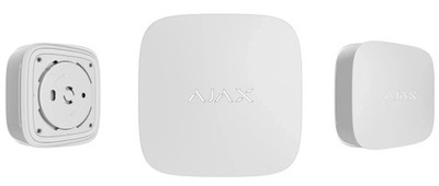 Ajax LifeQuality White, smart air quality monitor with CO2 sensor