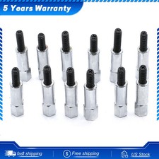 12pcs Chrome Valve Cover Bolt Set For Small Block Ford 289 302 351w Sbf