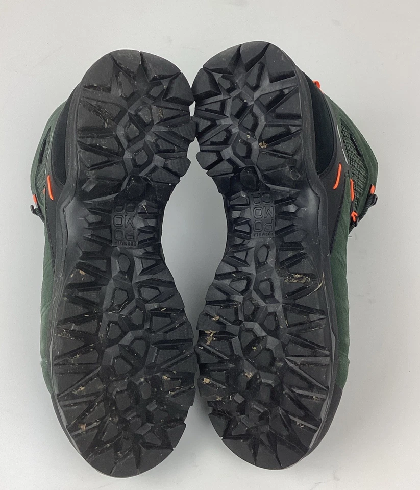 Zapato de Senderismo Salewa Alp Mate Para Hombre Impermeable Trail Verde Talla 9 Foto 4 de 4