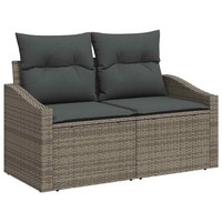 Platzsparende Gartengarnitur Sofa Lounge Set | Garnitur Mit Kissen | GartenmöBel