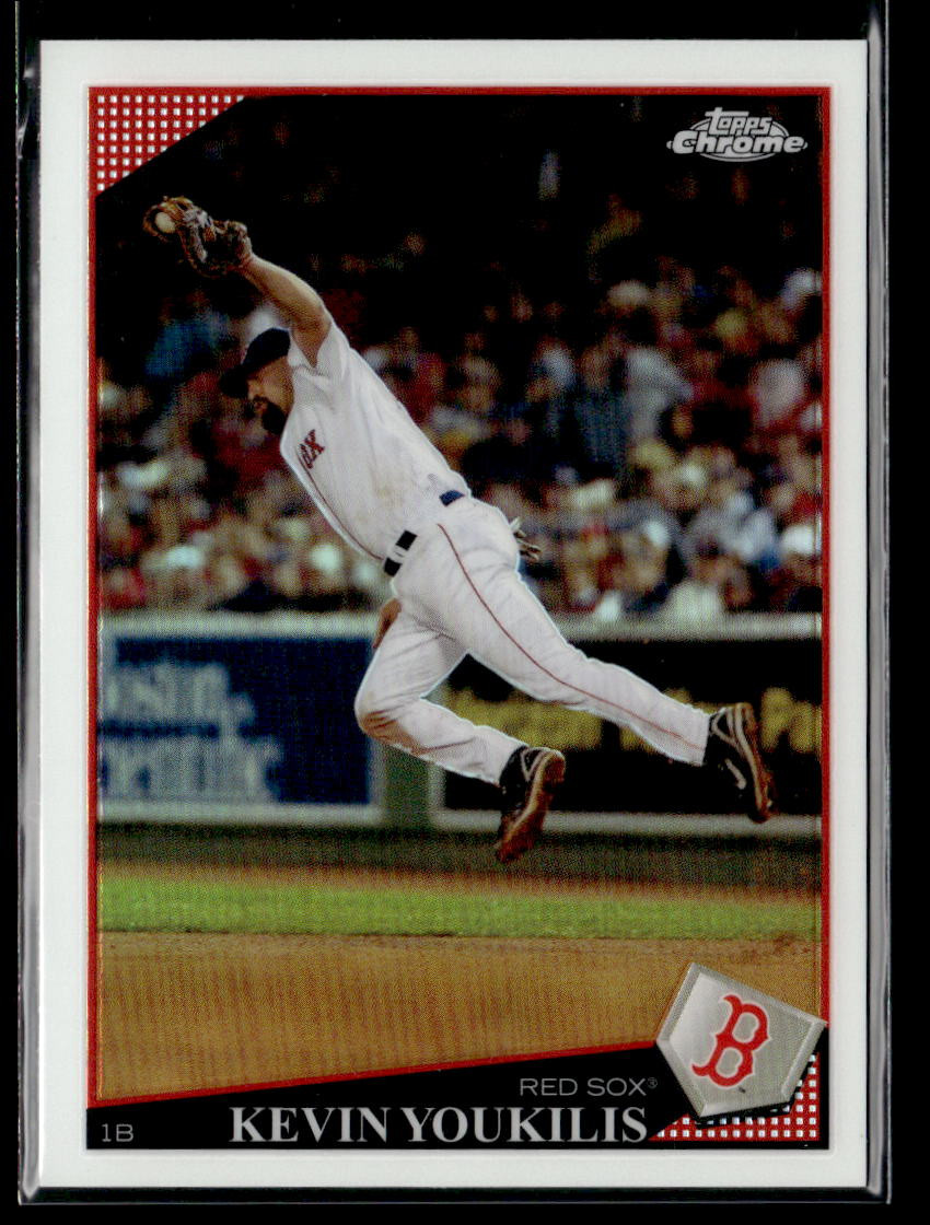 Topps - イチロー　2009 Topps Ticket Game Used 36枚限定 Kevin Youkilis - 2009 Topps Chrome Refractors #31 Boston Red