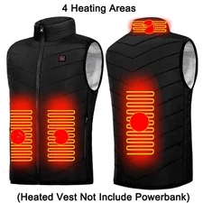 Winter USB Heating Jacket Men's And Women's Fashion Hunting Warm Clothing