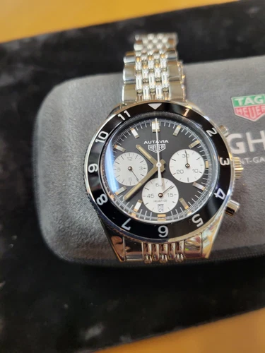 MEN'S WRIST WATCH TAG-HEUER AUTAVIA CHRONOGRAPH CAL.02 CBE2110 AUTOMATIC SWISS