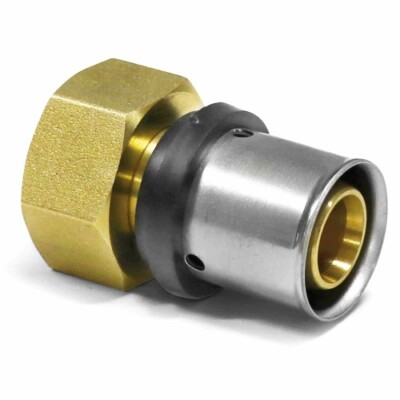 Pipetec Pressfitting Übergang Mehrschichtverbundrohr Innengewinde DVGW