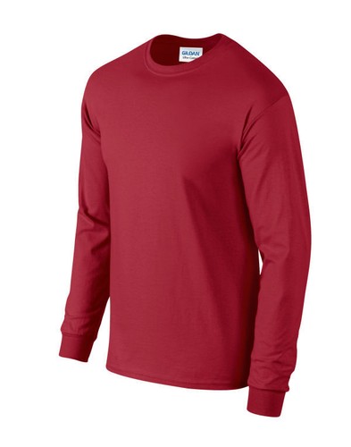 Gildan Ultra Cotton Long Sleeve T-Shirt 100% Cotton - S - 5XL - 21 Colours - New - Picture 9 of 64
