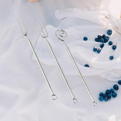 3x Schokolade Dipping Tool Schokolade Dipp Set Trüffel Backen Dipping Tool