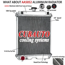 Radiator Fits Kubota Excavator U35 U35S U35-S2 KX91-3 KX91-3S D1703 #RC411-42300