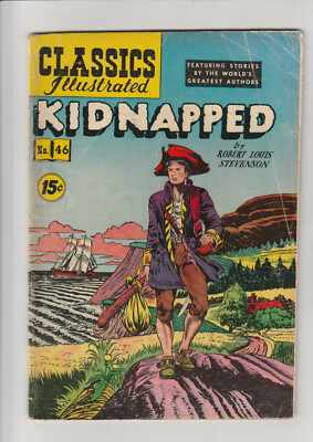 Classics Illus. #46 HRN118 G+ 1948 Comic Kidnapped | eBay