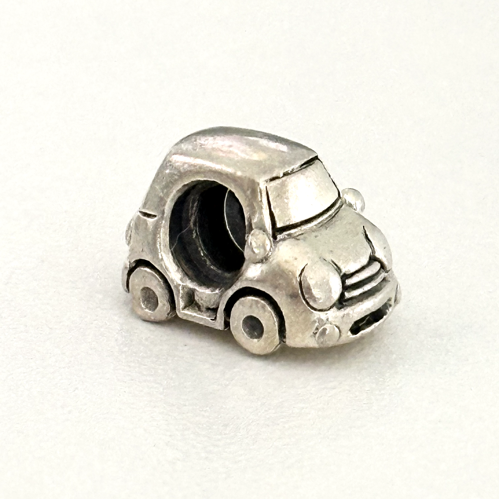 925 Sterling Silver Mini Car Vehicle Bead Charm